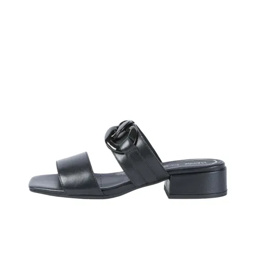 GEOX Слипоны Женские Черные