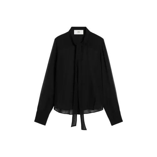 AMIPARIS SS24 Рубашка Женская Черная