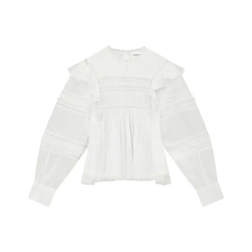 ISABEL MARANT ETOILE Рубашка Женская Оптический Белый Цвет