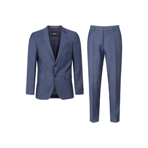 Hugo Boss Бизнес-костюм мужской синий