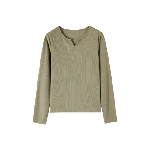 IHIMI T-рубашка Женская Матча Зеленая