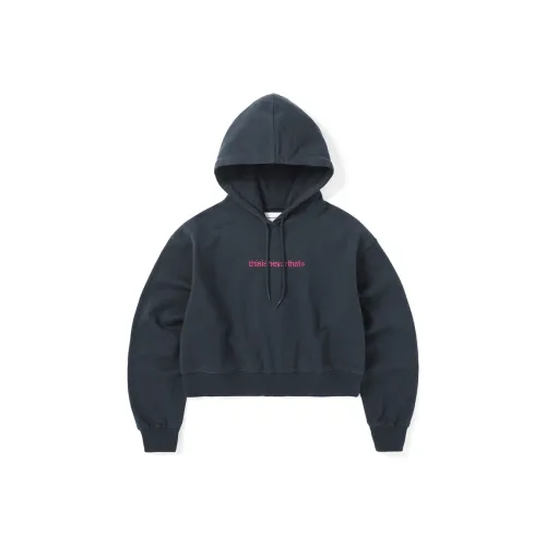 Thisisneverthat FW24 T Логотип W Толстовка Женский Морской синий
