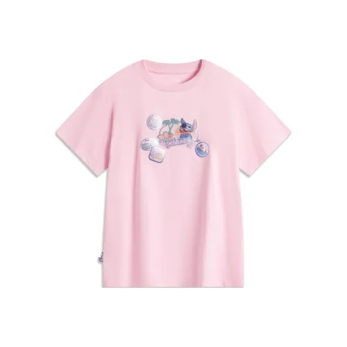 LiNing x Disney T-Shirt Женская Ying Розовый