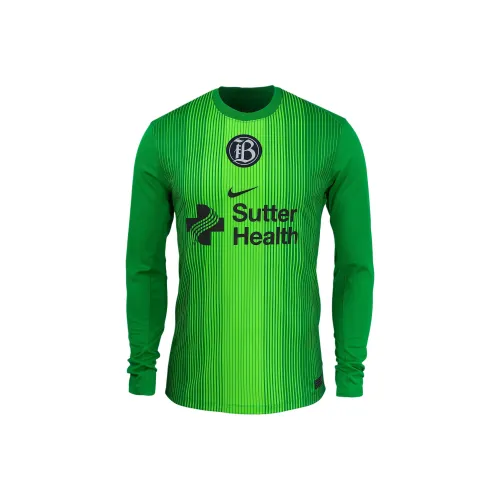 Nike Bay FCNWSL Футбол Джерси Мужской Зеленый Strike Стадионный зеленый Цвет