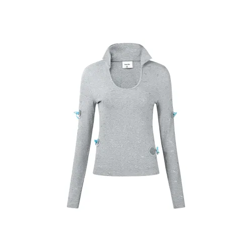 Guuka Hero T-Shirt Женская Светло-Серый