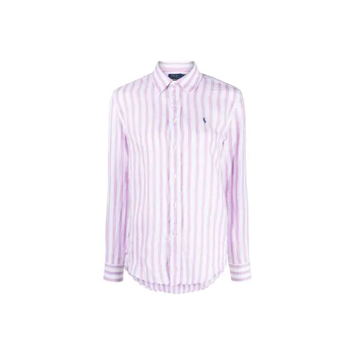 Polo Ralph Lauren Фиолетовые Женские Рубашки