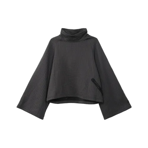 NIKE Серые Женские Свитшоты