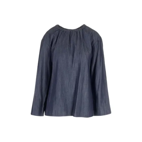 MaxMara Рубашка Женская Морской Синий