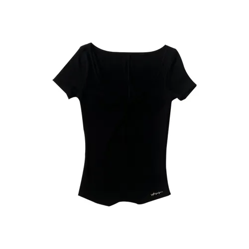 Fuccykee Черные Женские Футболки