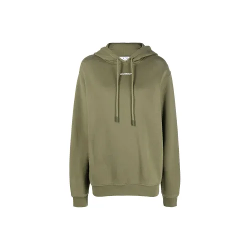 Off Белый SS22 Армейский зеленый Женские Свитшоты