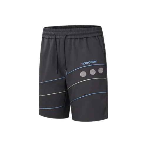 Saucony Повседневные шорты унисекс темно-серый