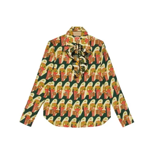 GUCCI Многоцветные Женские Рубашки