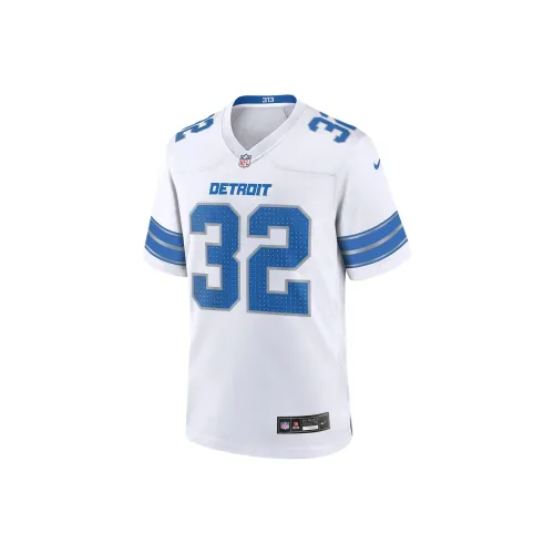 nike NFLDetroit Lions Brian Ветка Футбол Джерси Мужской Белый