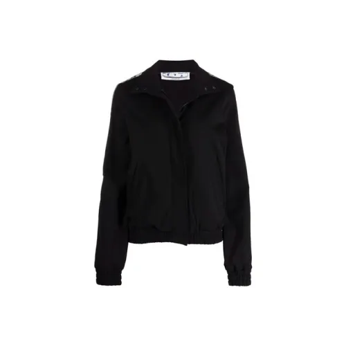 Off Белый FW21 Черный Женские Куртки
