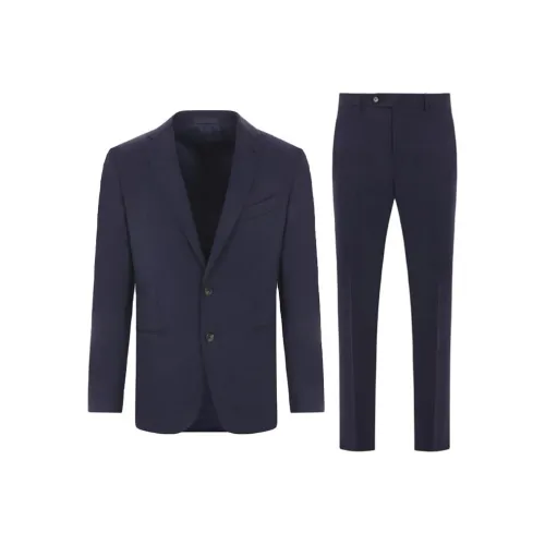 Caruso Бизнес-костюм мужской синий