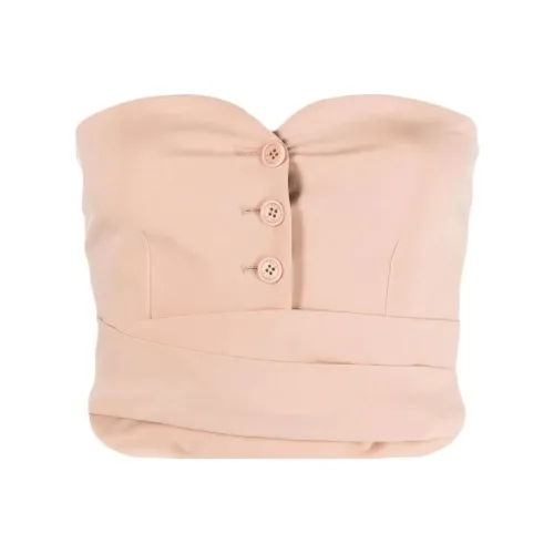 PHILOSOPHY DI LORENZO SERAFINI Розовые Женские Топы без бретелек