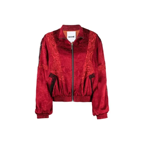 KOCHE Red Женские Куртки