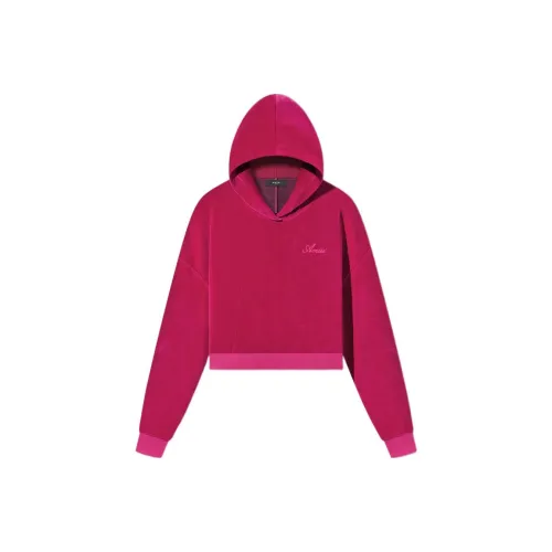 AMIRI Красный сливовый Женские Свитшоты