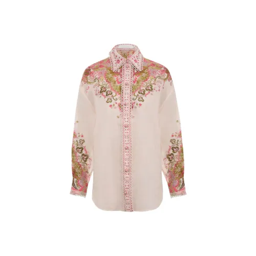 Zimmermann Розовые Женские Рубашки