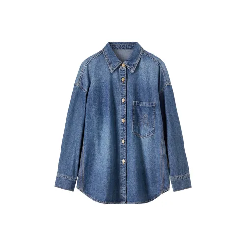 SENTUBILA Рубашка Женская Morocco Blue