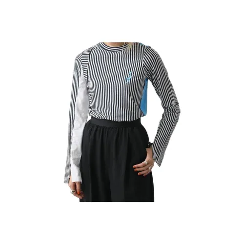 JW Anderson Женские рубашки цвета морской синь