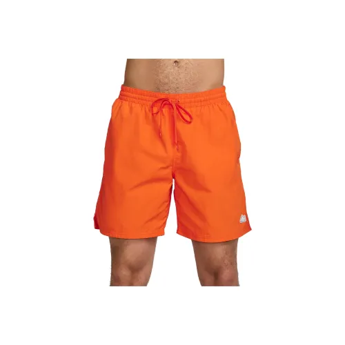 Nike Повседневные шорты Мужские Ярко-оранжевые