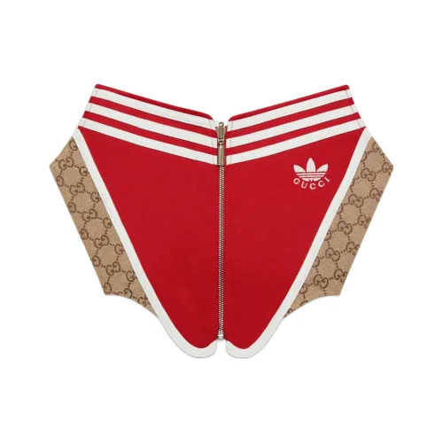 Gucci красные женские топы без бретелек