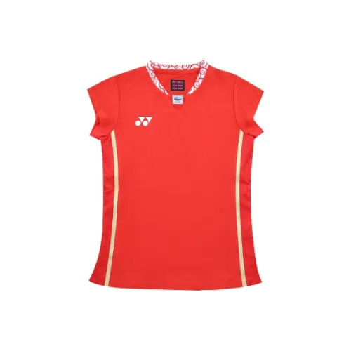YONEX Contest Series Алмазно-красные Женские Т-рубашки