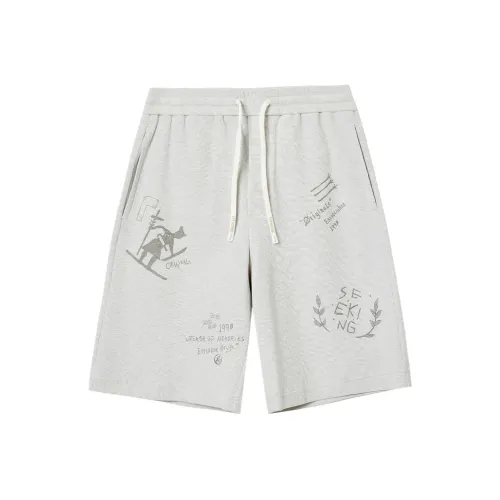 JACK JONES· Повседневные шорты Мужские G01 Лаймово-серый Фотиния-серый