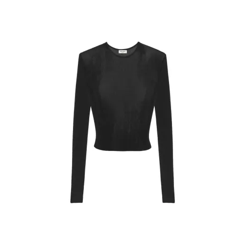 SAINT LAURENT SS23 Трикотаж Женский Черный