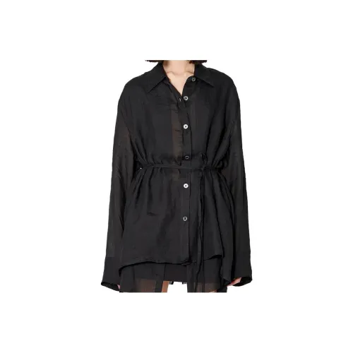 OUR LEGACY Черные Женские Рубашки