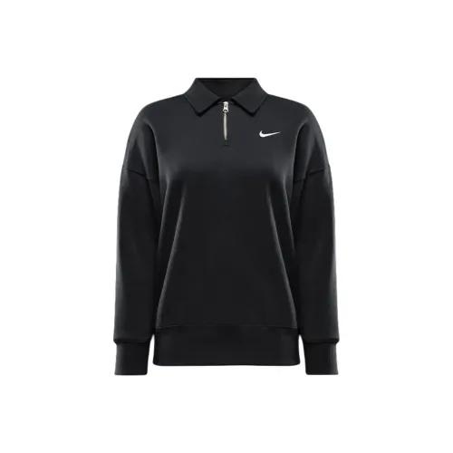 Nike Sportswear Phoenix Fleece Толстовка Женская Черная