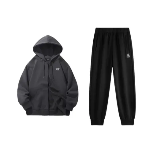 361° Комплект Свитшот Унисекс Спокойный Серый