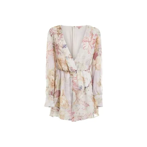 GUESS Многоцветный принт Женское боди