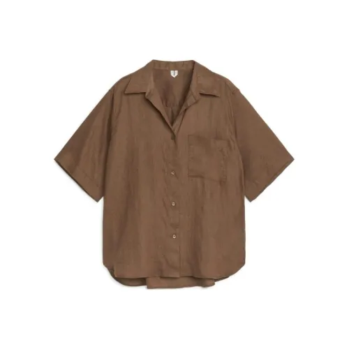 ARKET Коричневые Женские Рубашки