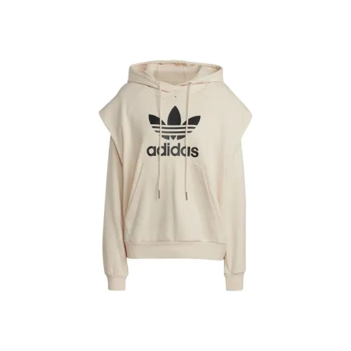 adidas originals Бежево-желтый Женские Свитшоты