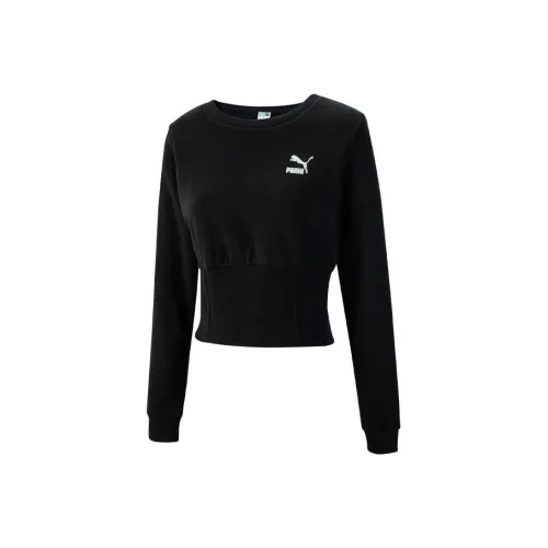 PUMA x PAMELA REIF Черный Женские Свитшоты