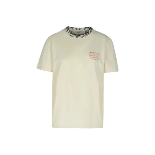 Golden Goose T-Shirt Женская Айвори
