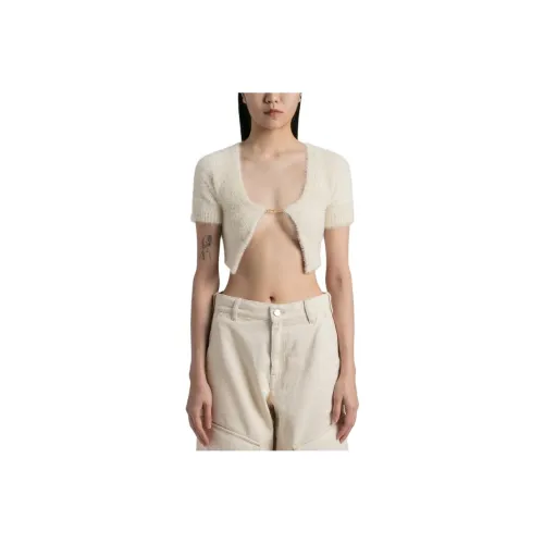 Jacquemus Белый Женский Трикотаж