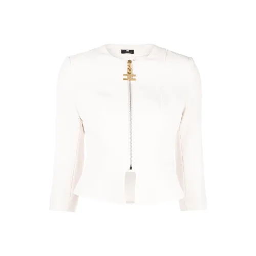 Elisabetta Franchi SS22 Куртка Женская Белая