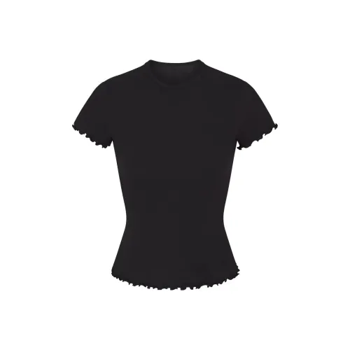 Skims Черные Женские Футболки