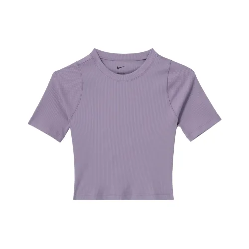 Nike Zenvy Стандартная футболка женская рассветный темно-фиолетовый