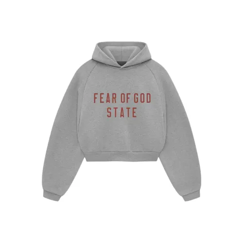 Fear of God Essentials SHADOW Вереск Женские Свитшоты