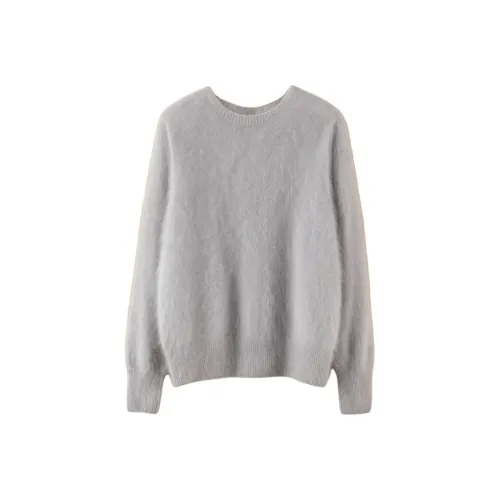 MAIGRE SIMHAT Кашемир Свитер Женский Синий Серый