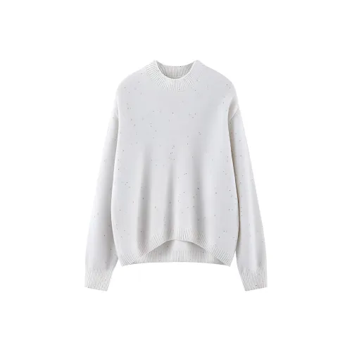 MAIGRE SIMHAT Кашемировый свитер женский цвет экрю