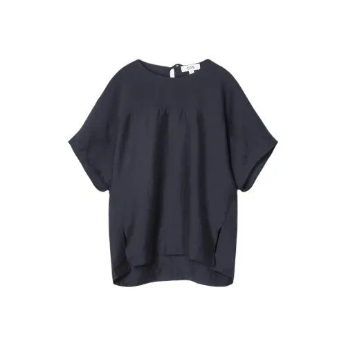 COS Темно-синие Женские Рубашки