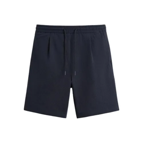 ZARA Sea Blue Мужские Повседневные Шорты