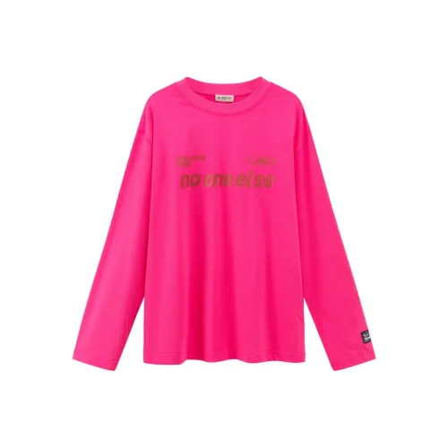 NO ONE ELSE 2024 Осенний Новинка T-рубашка Унисекс