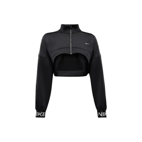 NIKE Черные Женские Толстовки