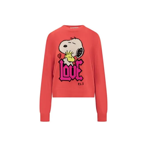 PHILOSOPHY DI LORENZO SERAFINI Красный Женские кашемировые свитеры